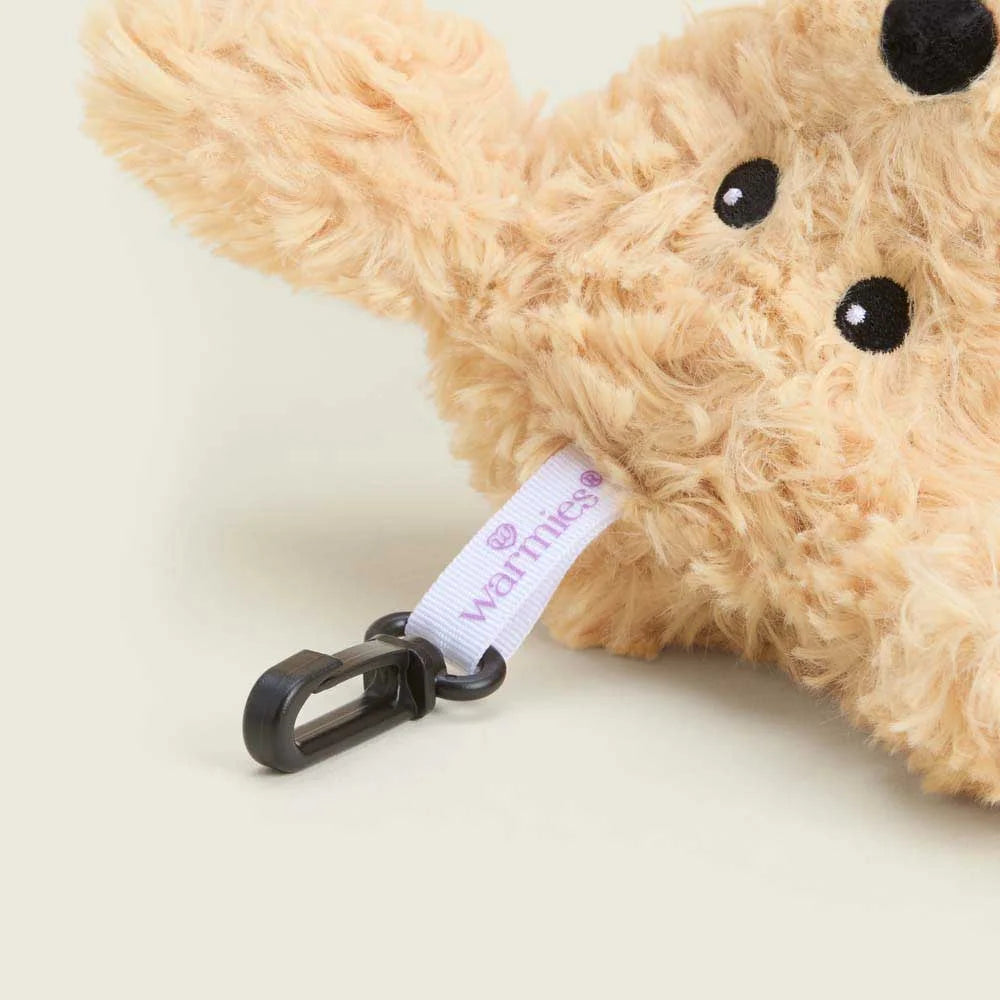 Golden Dog Warmies Bag Charm