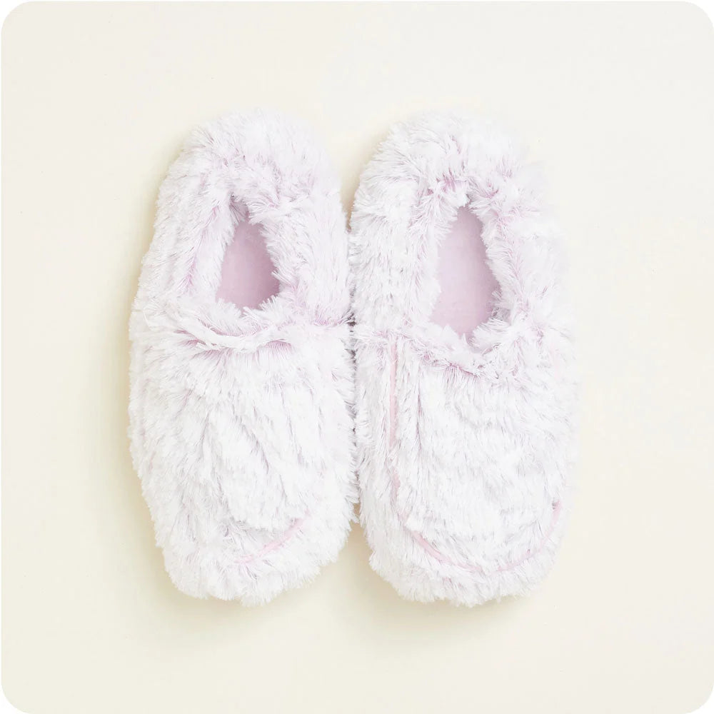 Marshmallow Lavender Slippers Warmies®