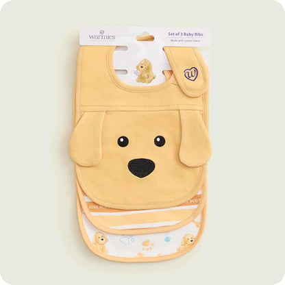 Golden Dog Bib Set