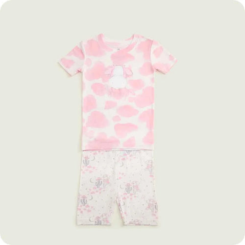Strawberry Cow Shorties Pajamas