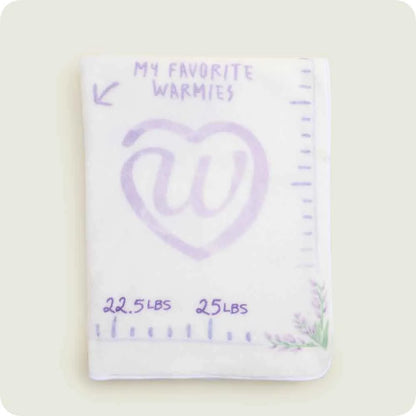 Baby Milestone Blanket Warmies