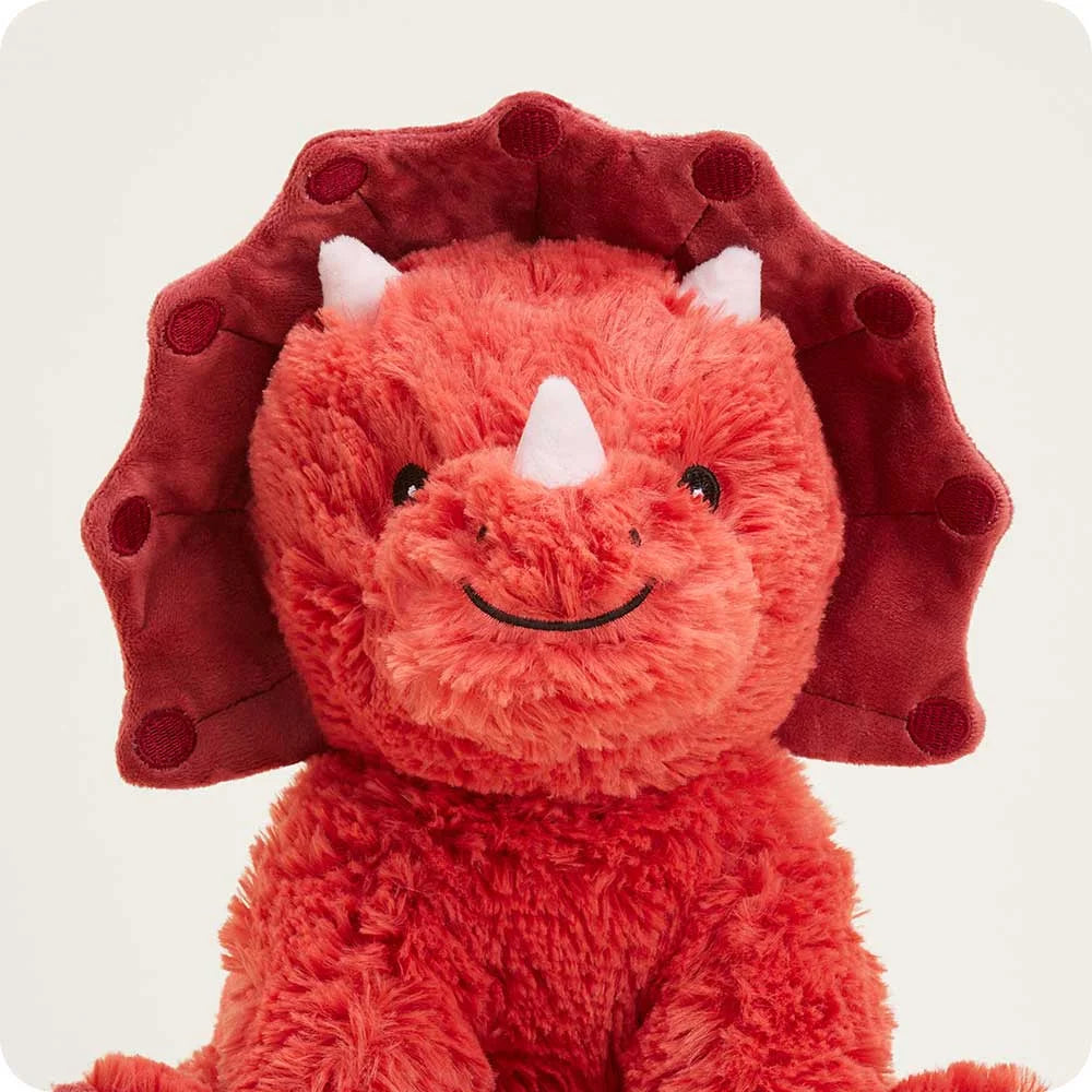 Red Triceratops Warmies
