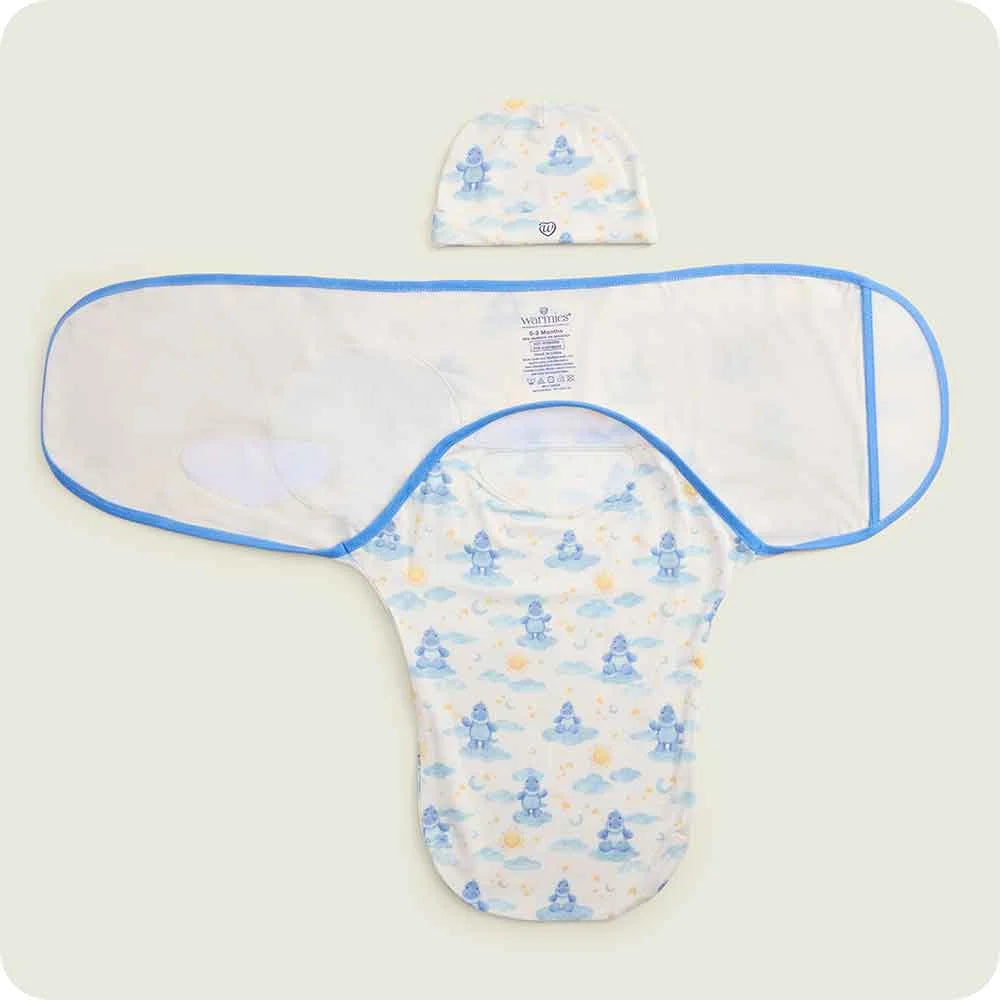 Trex Swaddle & Beanie Gift Set