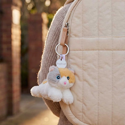 Calico Cat Warmies Mini Bag Charm