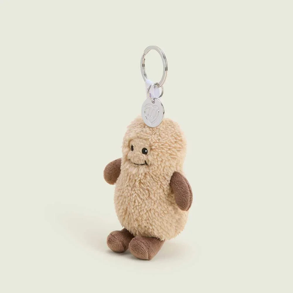 Peanut Warmies Mini Bag Charm