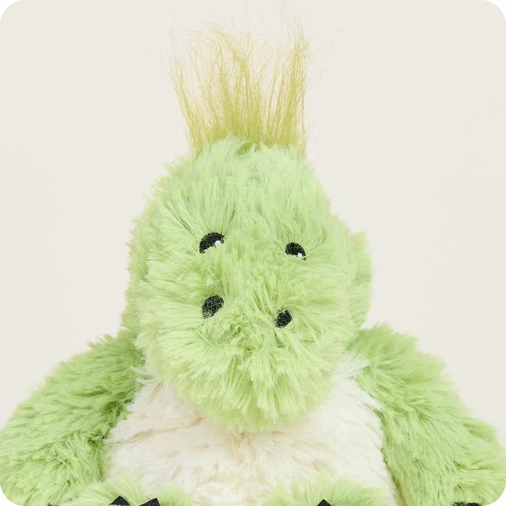 Green Dinosaur Warmies Junior