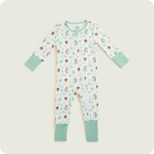Gray Squirrel Footie Pajamas