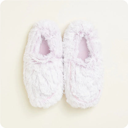 XL Marshmallow Lavender Slippers Warmies
