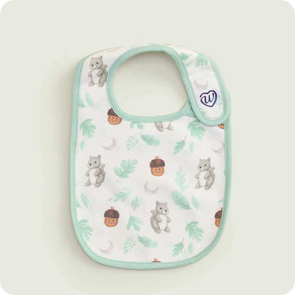 Gray Squirrel Bib Set