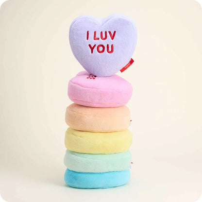 Sweethearts Purple I Luv You Heart Warmies
