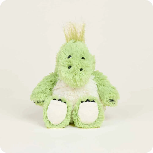 Green Dinosaur Warmies Junior