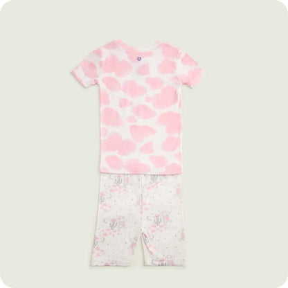 Strawberry Cow Shorties Pajamas
